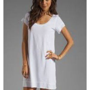 Blue Life White T-shirt Dress Size XS